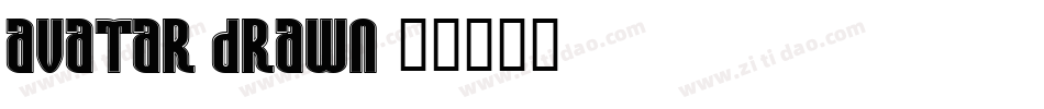 Avatar Drawn字体转换